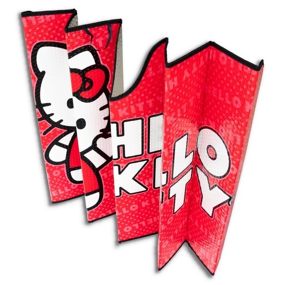 Hello Kitty Sanrio Red Auto Sunshade - Picture 2 of 4